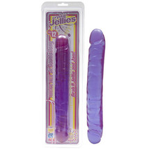 Crystal Jellies - Double Dong Jr. Purple 12in - $33.95