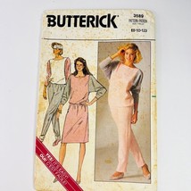 Vtg Butterick Pattern 3589 Misses Top Skirt Pants Sizes 8 10 12 Factory ... - $11.99