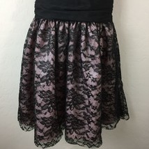 Cherokee Girl&#39;s Black Dress Pink Party Dressy Sleeveless Tulle Size L Lg... - $24.99