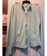NWT TOMMY BAHAMA Mint Green Textured Long Sleeve Full Zip Golf Jacket si... - $70.00 CAD