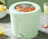 Hot Pot Electric, 1L Mini Ramen Cooker, 450W Rapid Noodles Cooker, Multi... - $35.96