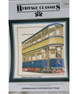 Heritage Classics Birmingham Corp Tram Cross Stitch Pattern Chart - $11.66