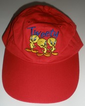 NEW!  GIRLS &quot;Tweety&quot; RED BASEBALL HAT - $15.85