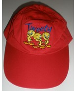 NEW!  GIRLS &quot;Tweety&quot; RED BASEBALL HAT - $302.33 MXN