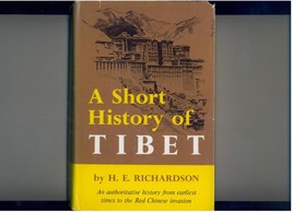 Richardson A Short History of Tibet 1962 1st Ed. illustrated - £19.18 GBP