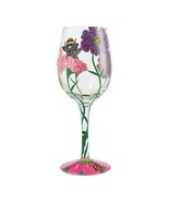 Lolita Wine Glass My Drinking Garden 15 oz 9&quot; High Gift Boxed #6006288 F... - €33,22 EUR