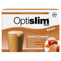 Optislim VLCD Meal Replacement Shake Salted Caramel - 21x43g Sachets - £97.86 GBP