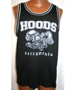 HOODS The King Is Dead Sleeveless Jersey T-Shirt L SACRAMENTO HARDCORE P... - $89.09