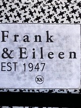 Frank And Eileen “Joedy” Women’s Button Up Long Sleeve Airplane Print Sz XS - £37.75 GBP