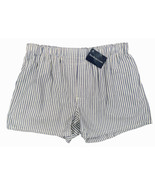 NEW Polo Ralph Lauren Boxers (Shorts)!  XL  Blue White Stripe  Polo Wais... - $27.34 CAD