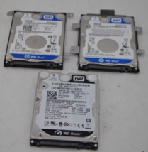 3x Western Digital WD 500GB 2.5&quot; SATA Hard Drive WD5000LPVT 5400RPM HDD - £36.76 GBP