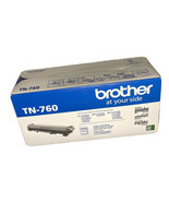 Brother Genuine TN760 Black High Yield Toner Cartridge L2350DW OEM SEALED - £48.75 GBP