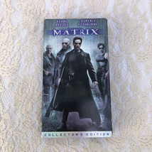 The Matrix  VHS  1999  Collectors Edition Keanu Reeves laurence Fishburne - £7.42 GBP