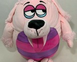 Jay At Play Pink Poodle Puppy Dog Plush KooKoo Kennel Mushable squeak sound - £8.03 GBP