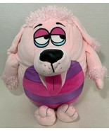 Jay At Play Pink Poodle Puppy Dog Plush KooKoo Kennel Mushable squeak sound - £7.77 GBP