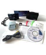 Canon PowerShot S95 10.0MP Digital Camera Black Made in Japan PC1565 + S... - $346.49