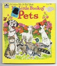 My Little Book of Pets A Golden Tell A Tale Book Vintage - £19.49 GBP