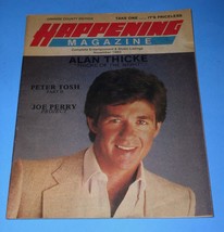 Alan Thicke Happening Magazine Vintag 1983 Peter Tosh Joe Perry - $24.99
