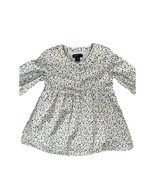 BABYGAP SZ 12-18 Month NWOT Long Sleeve Floral Dress Blue Yellow White S... - $220.28 MXN