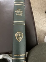 Harvard Classics1969 Green Deluxe Registered Edition Thousand and One Nights Old - £6.74 GBP