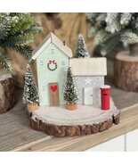Christmas Festive Wooden House Scene - $55.19 CAD