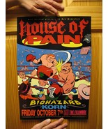 House Of Pain Poster Biohazard Korn Fillmore October 7 Boxers in Wrestli... - £50.40 GBP