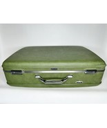 Vintage American Tourister Tiara Hard Shell Suitcase Green Luggage 27”x1... - £40.61 GBP