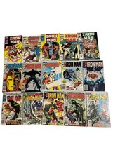 Lot Of 28 Vintage The Invincible Iron Man Comics 157, 161, 192-199, 201-... - $93.49