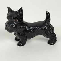 Goebel Scottish Terrier Scottie Dog Vintage Ceramic Figurine Black - $369.05 MXN