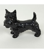 Goebel Scottish Terrier Scottie Dog Vintage Ceramic Figurine Black - $369.07 MXN