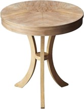 Side Table Contemporary Driftwood Distressed Resin Poplar Cherry - £510.70 GBP
