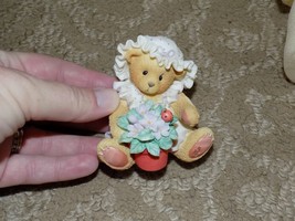 Cherished Teddies~ VIOLET ~ &quot; Blessings Bloom When You Are Near &quot; ~1995 VINTAGE - £23.92 GBP