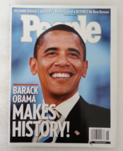 Magazine People 2008 November 17 Obama History 1st African American President - £23.53 GBP
