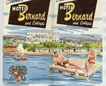Caswell&#39;s Hotel Bernard &amp; Cottages Brochure Sundridge Ontario Canada 1959 - $37.62