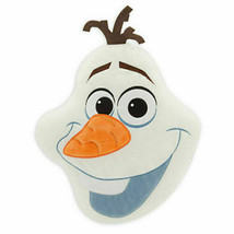 Disney FROZEN OLAF PLUSH PILLOW Embroidered Head Cushion Bedding NEW! - £62.21 GBP