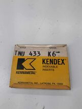 Kennametal TNU 433 K6 Triangular Carbide Inserts, Grade K6 5pcs  - $523.77 MXN