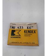 Kennametal TNU 433 K6 Triangular Carbide Inserts, Grade K6 5pcs  - $519.20 MXN