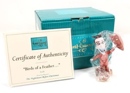 WDCC &quot;Birds of a Feather&quot; Lock from Burton&#39;s Nightmare Before Christmas Box COA - £95.65 GBP