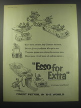 1957 Esso Oil Advertisement - for Extra - £14.61 GBP