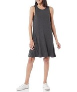 Amazon Essentials Women&#39;s S Scoop Neck Swing Knit Dark Heather Gray Dress - €12,14 EUR