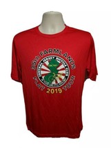 2019 CJBC 35th Annual Farmlands Flat Tour Adult Small Red Jersey - $19.80