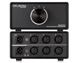 3-In-1-Out Xlr Audio Switch ; Balanced Audio Converter ; 3-Way Stereo Pa... - $110.99