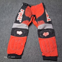 Fox Racing Pants Youth Size 24 Red Belted - $21.59
