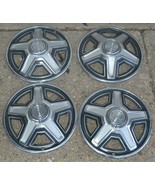 SET of 4 1969? FORD MUSTANG 14 INCH HUBCAPS WHEEL COVERS VINTAGE - £89.66 GBP