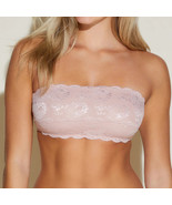Cosabella Womens Light Pastel Pink Never Say Never Flirtie Bandeau Bra S... - $34.19 CAD
