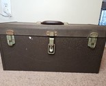 Vintage Kennedy Tool Box, Brown, K-20 Style with Tray - £49.35 GBP