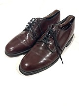 Vintage Hanover Calfskin Leather Dress Shoes - Size 8.5 D - Burgundy Pla... - $17.59