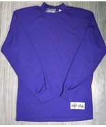 Majestic Diamond Backs Vtg USA Sweatshirt Mens Purple Mock Neck Long Sle... - $80.96