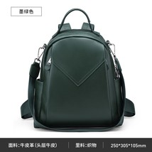 Luxury 100% Genuine Cow Leather Women&#39;s Backpack for Travel Leisure Shoulder Bag - £91.37 GBP
