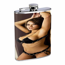 Moroccan Pin Up Girls D14 Flask 8oz Stainless Steel Hip Drinking Whiskey - £11.83 GBP